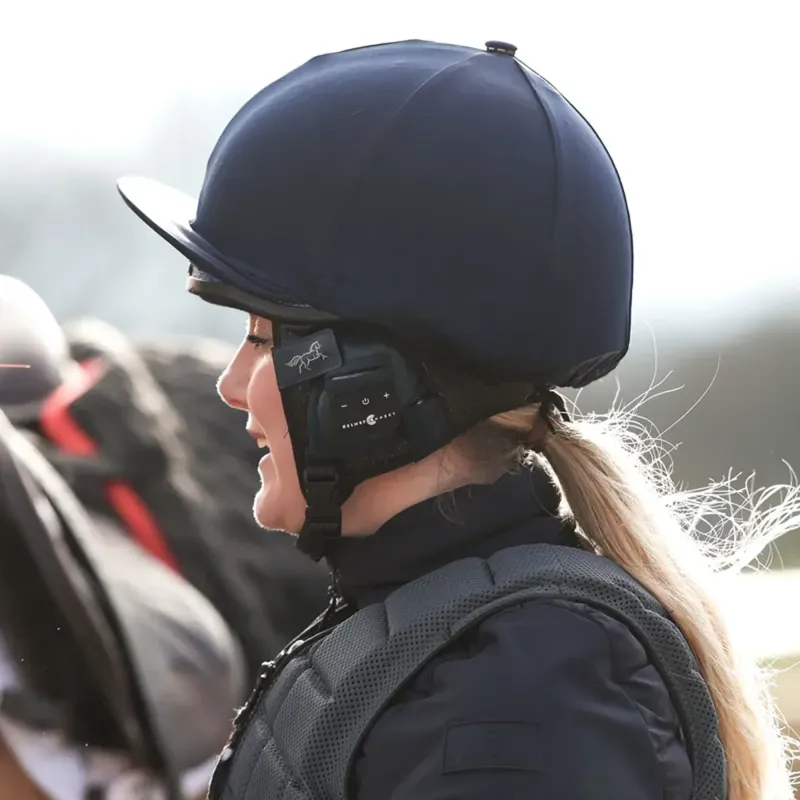 HelmetConnect Bluetooth Speaker Riding Hat Attachment - Navy-4