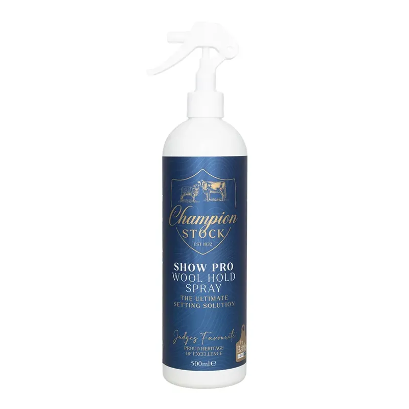 Champion Stock Show Pro Wool Hold Spray - 500ml