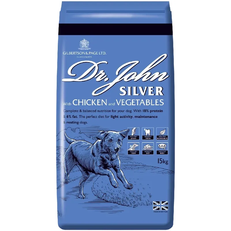 Dr John Silver Working Adult Dog Food - 15kg