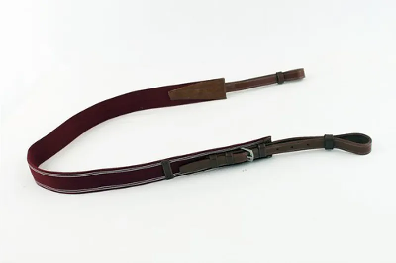 Kincade Elastic Showjumping Breastplate II - Brown - Full - Slight Seconds-1