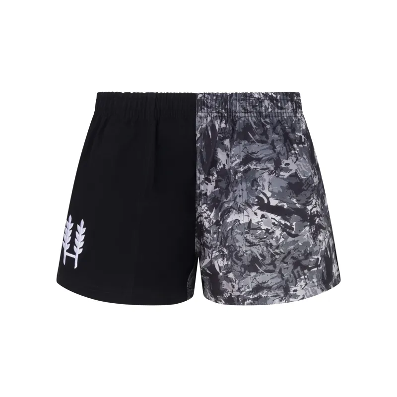 Hexby Harlequin Shorts With Zips - Stealth