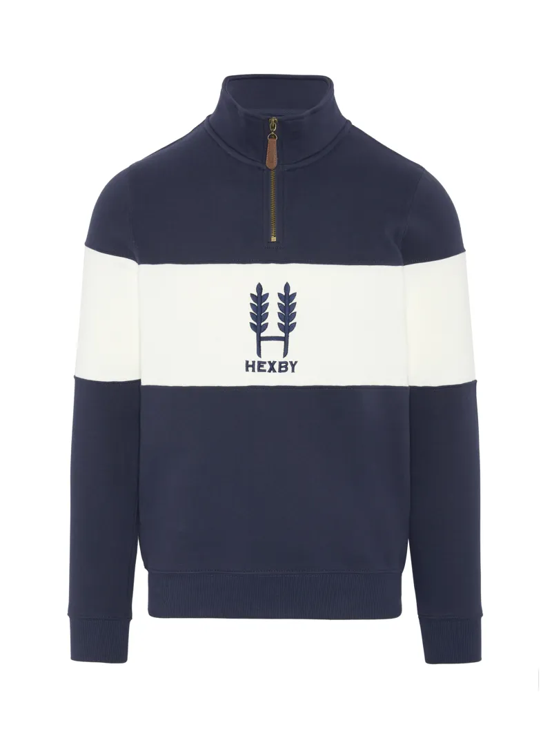 Hexby Classic 1/4 Zip Sweatshirt - White