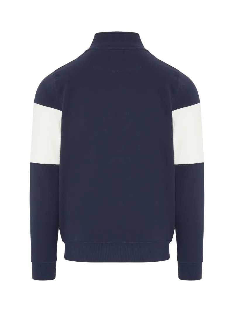 Hexby Classic 1/4 Zip Sweatshirt - White-1
