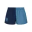 Hexby Harlequin Shorts With Zips - Navy/Harvest Blue