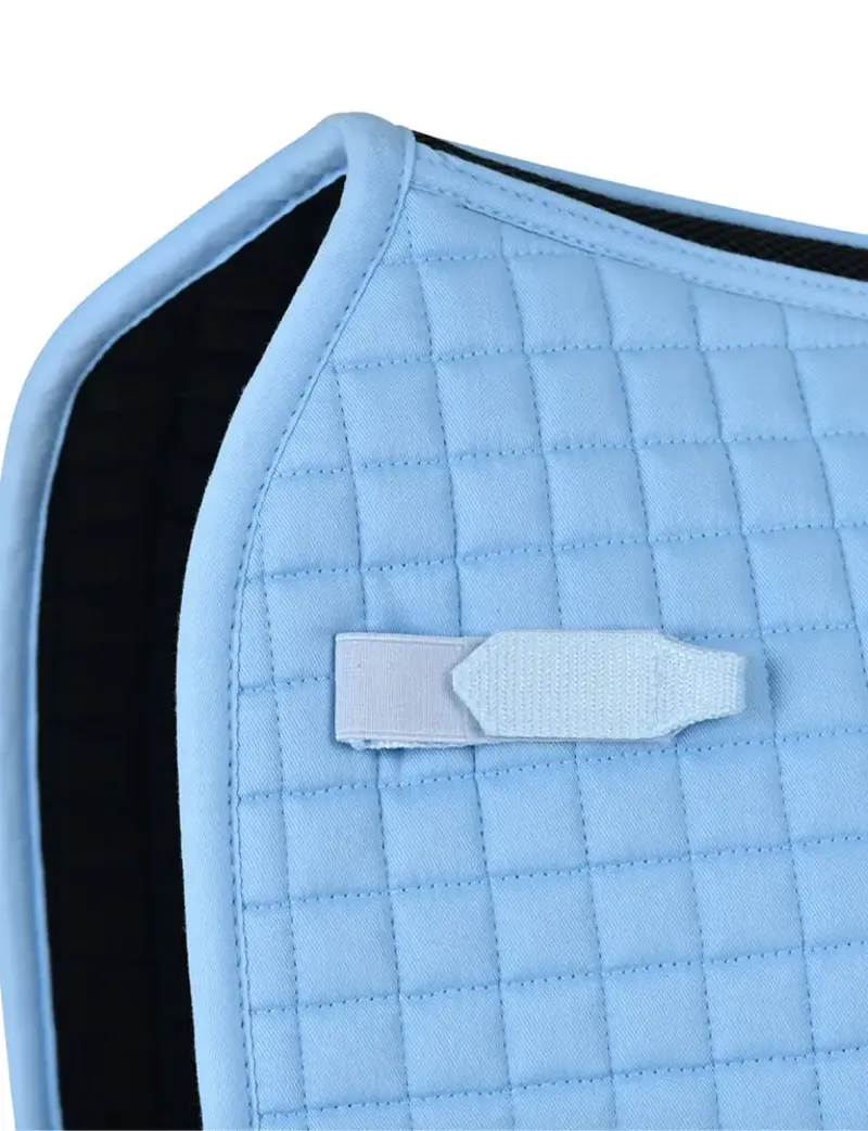 WeatherBeeta Prime Air-Tec Dressage Saddle Pad - Sky Blue-1