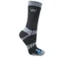 Woof Wear Short Bamboo Waffle Riding Socks - Black