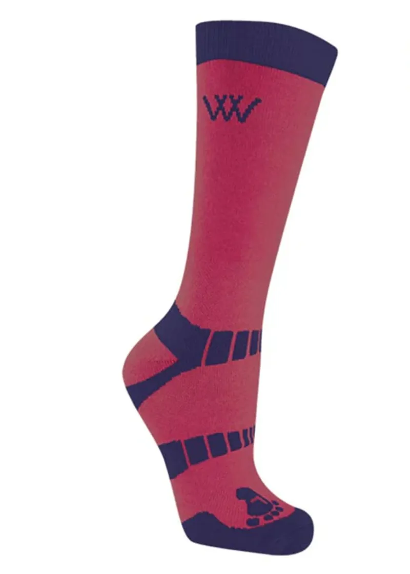 Woof Wear Short Bamboo Waffle Socks - Shiraz