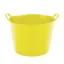 Red Gorilla Tubtrug Flexible Small 14L Bucket - Yellow
