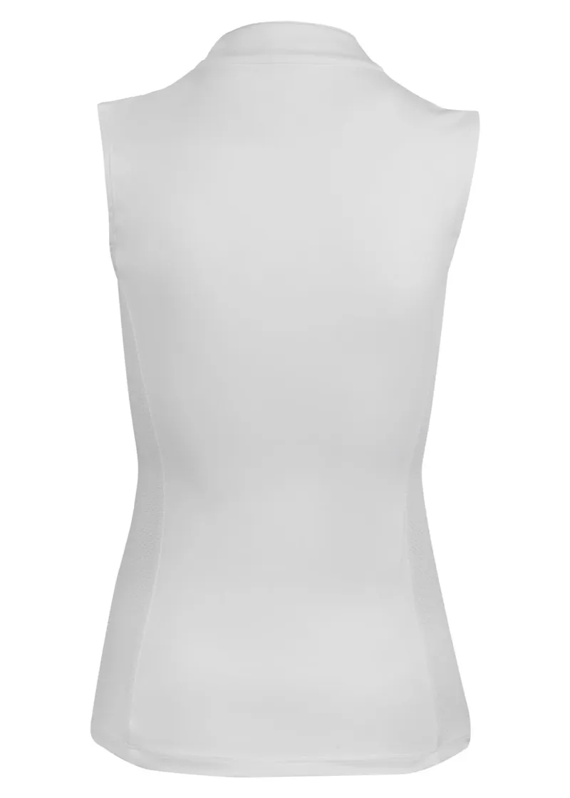 Woof Wear Women's Sleeveless Tech Base Layer - White-1