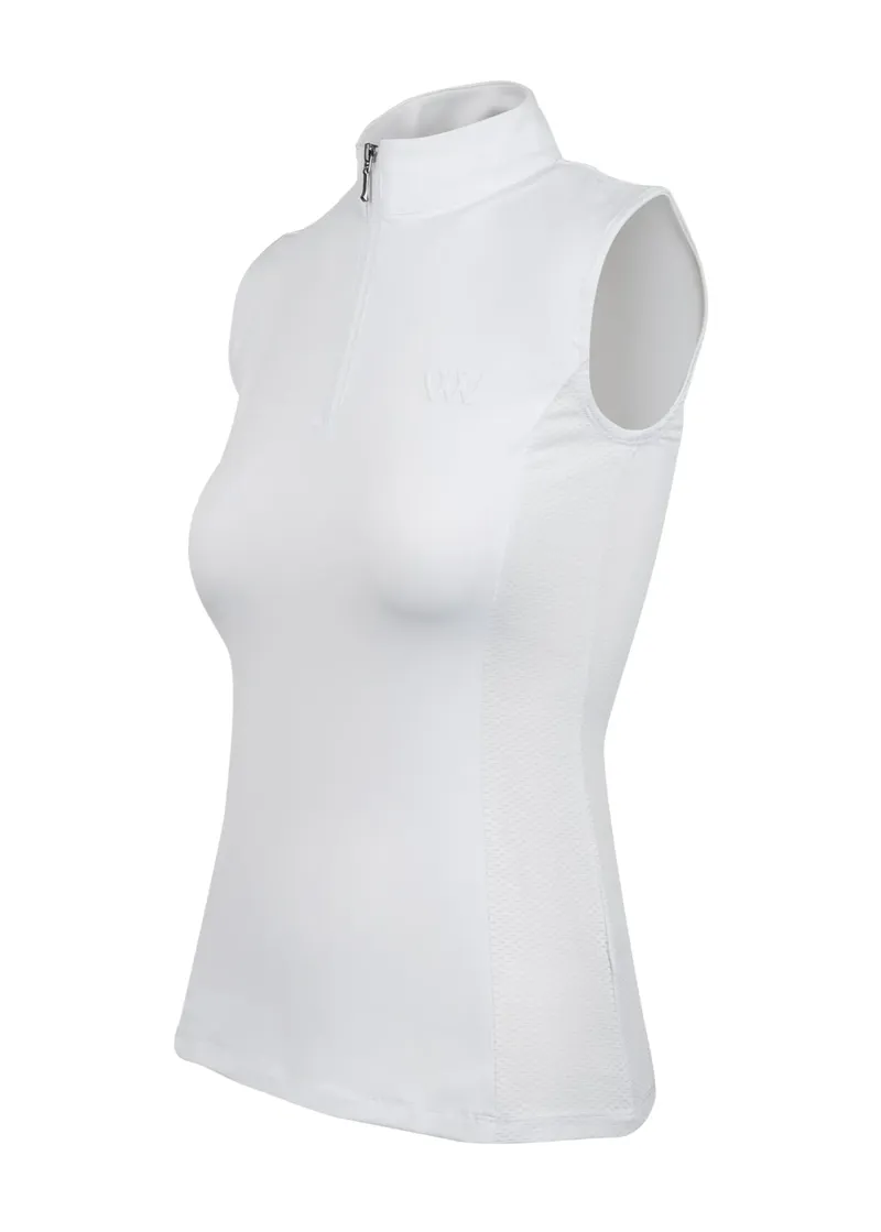 Woof Wear Women's Sleeveless Tech Base Layer - White