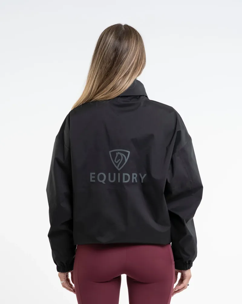 EQUIDRY Women's Waterproof Storm Smock - Black-1
