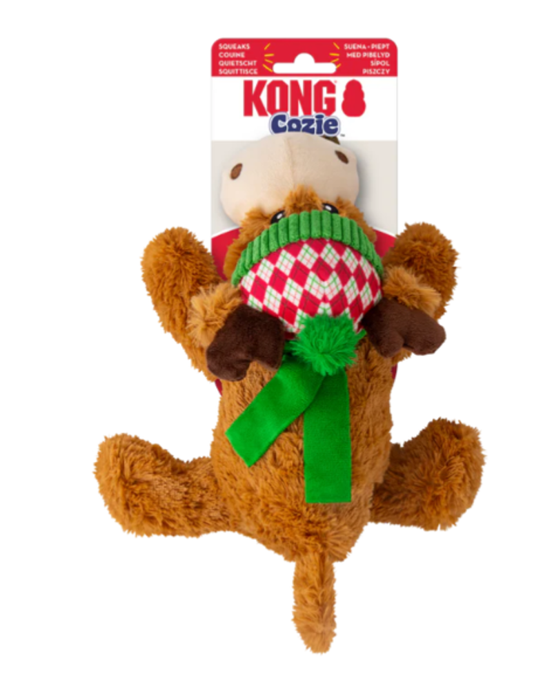 KONG Holiday Cozie Reindeer - Medium 