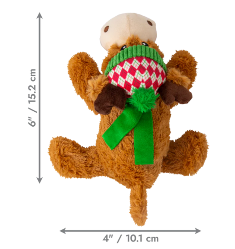 KONG Holiday Cozie Reindeer - Medium -1