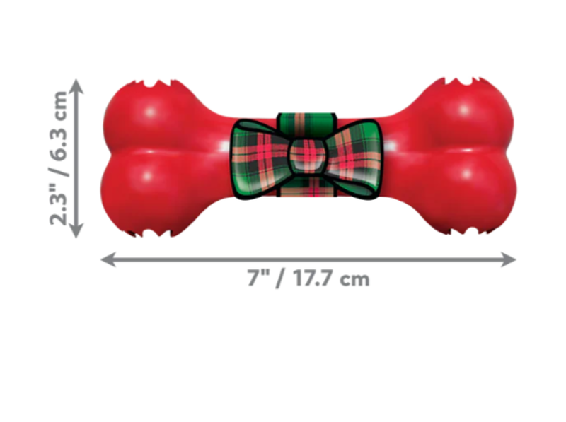 KONG Holiday Goodie Bone -1