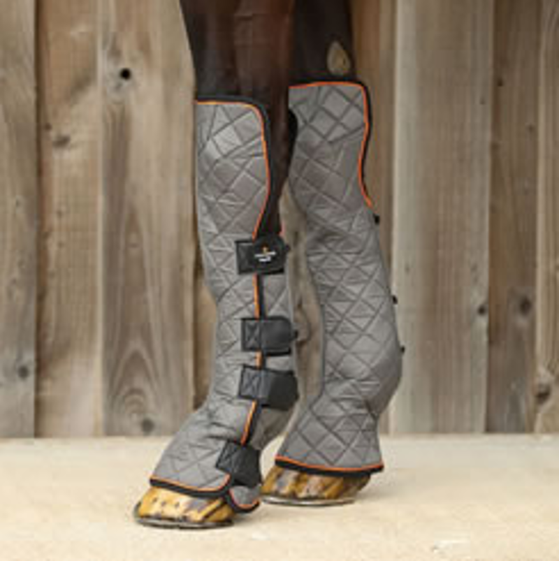Equilibrium Fore and Knee Chaps - Grey