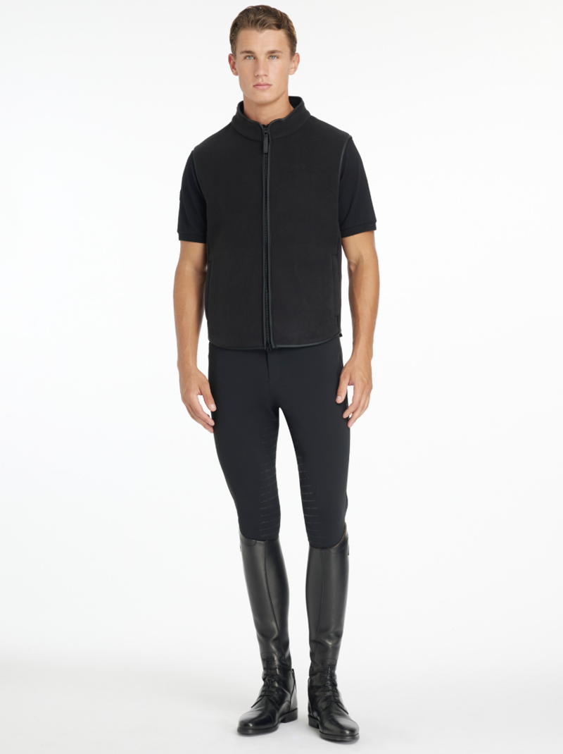 LeMieux Mens Fleece Gilet - Black