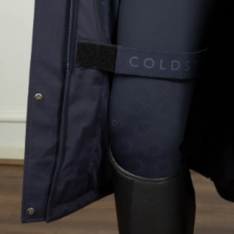 Coldstream Maxton Ladies Long Waterproof Coat - Navy-3