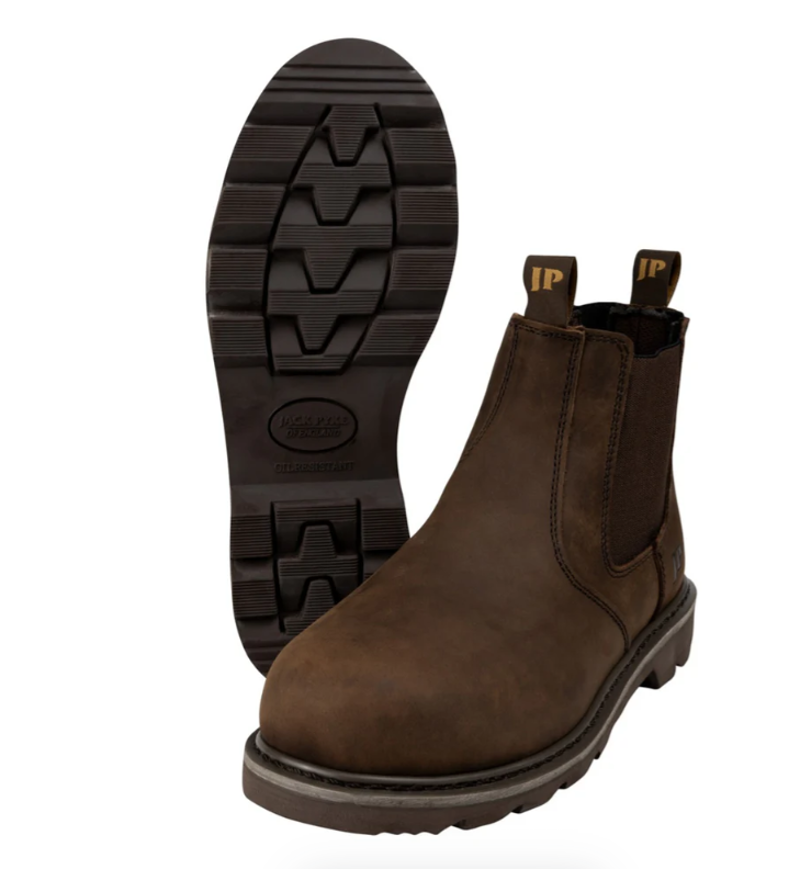 Jack Pyke Safety Dealer Boots - Brown-1