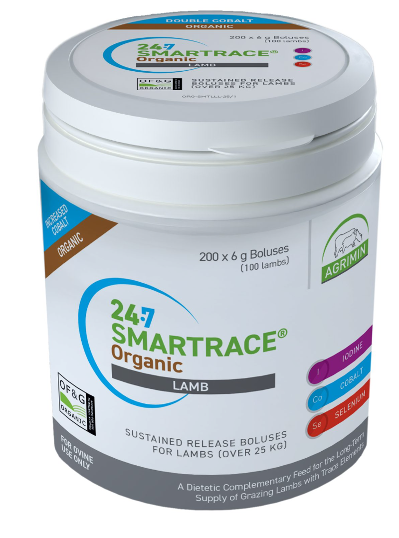 Agrimin 24-7 Smartrace Organic Lamb - 200