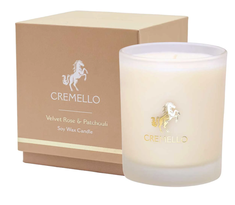Cremello Candle - Velvet Rose Patchouli