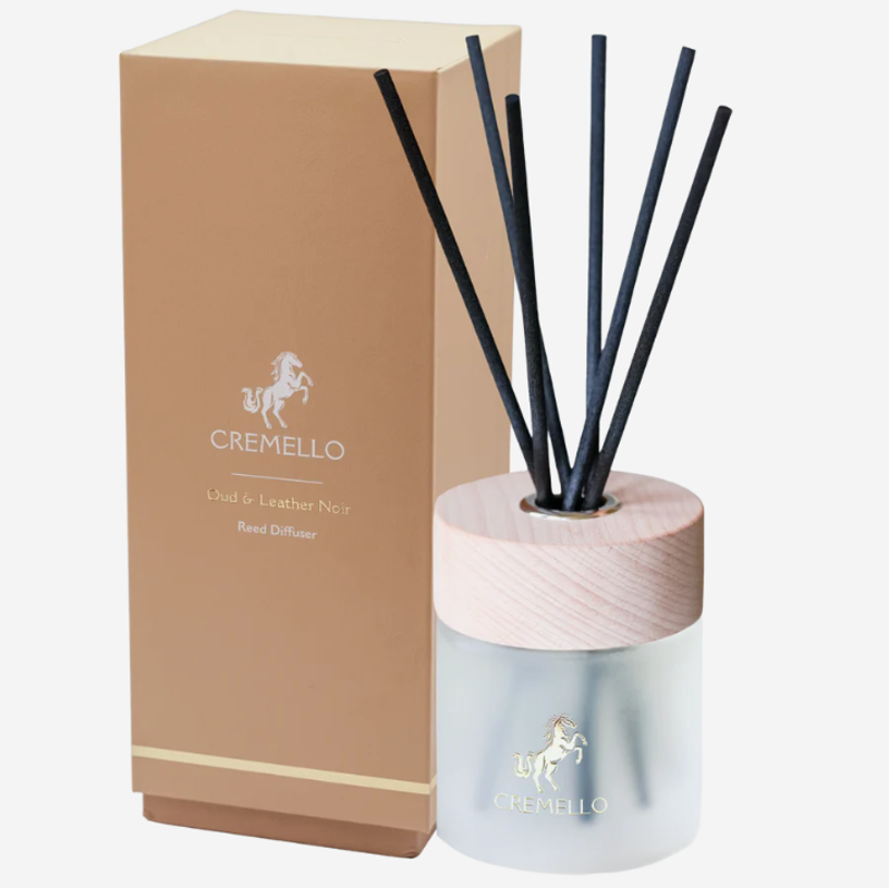 Cremello Diffuser - Oud Leather Noir 100ml