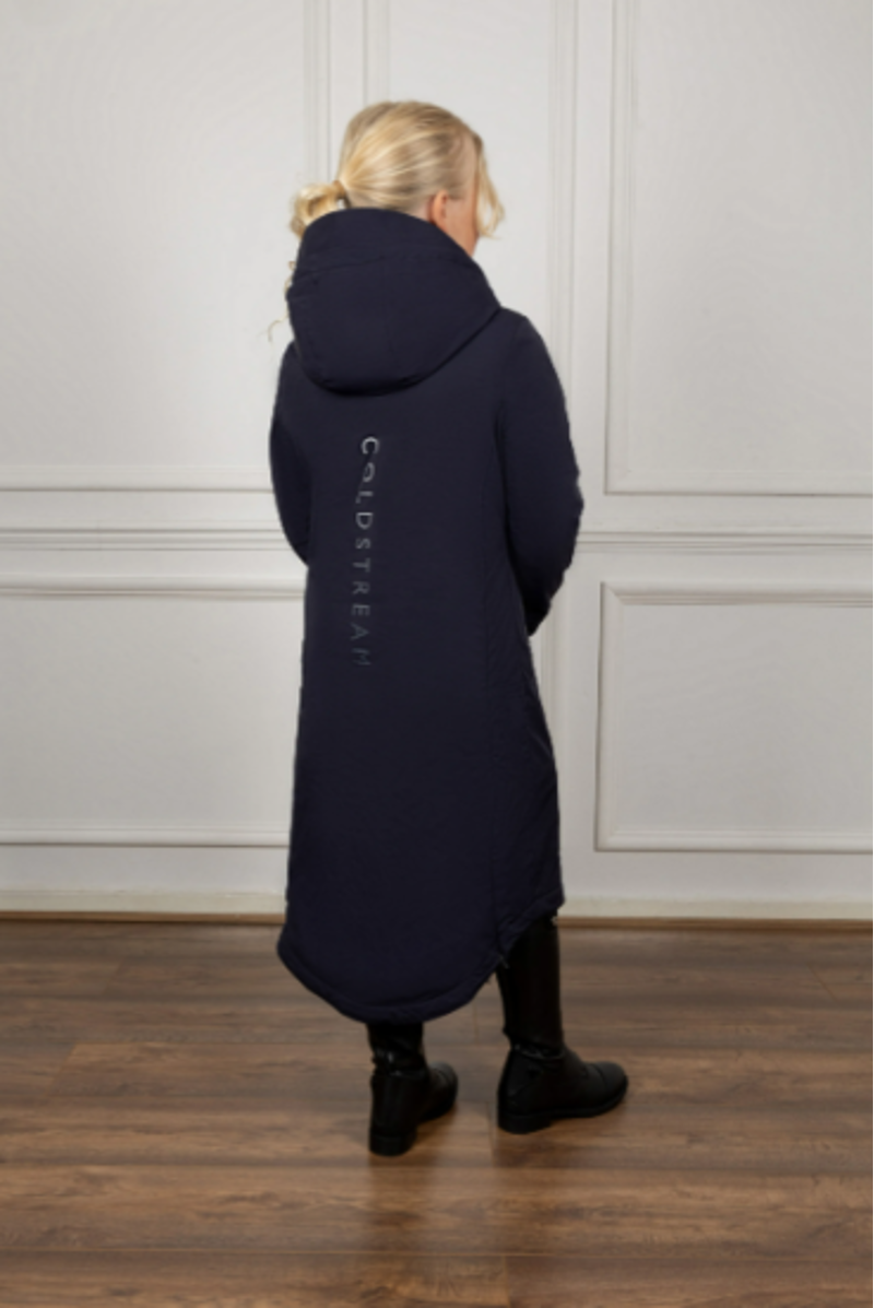 Coldstream Childrens Next Generation Maxton Long Waterproof Coat - Navy-1