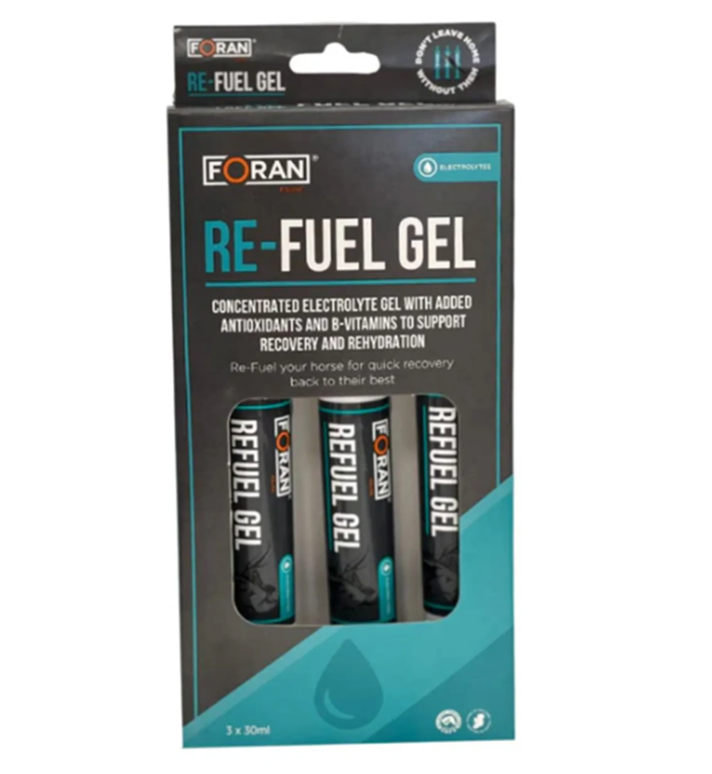 Foran Equine Re-Fuel Gel - 30 ml x 3 pack