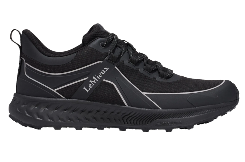 LeMieux Mens Trax Viva Waterproof Trainer - Black-2
