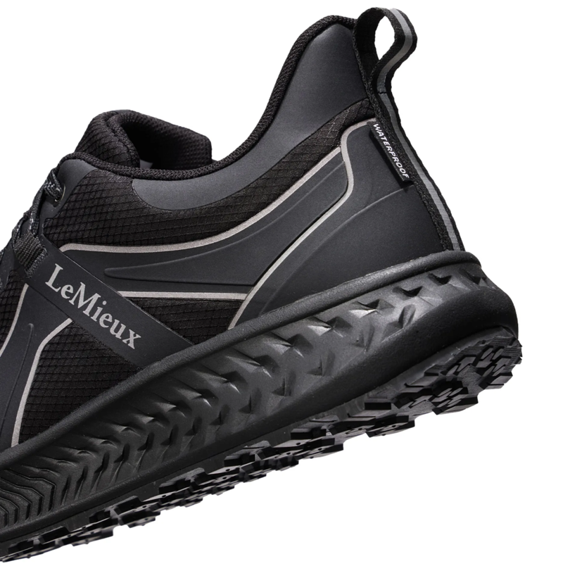 LeMieux Mens Trax Viva Waterproof Trainer - Black-3