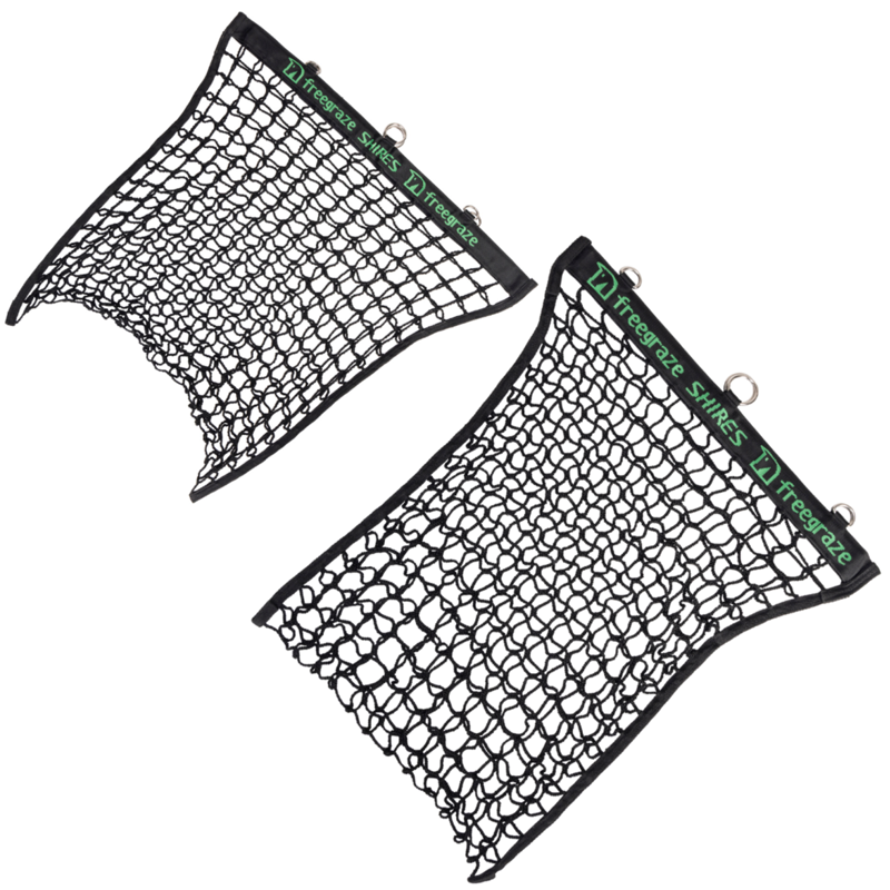 Shires FreeGraze Deluxe Hay Net - Black-1