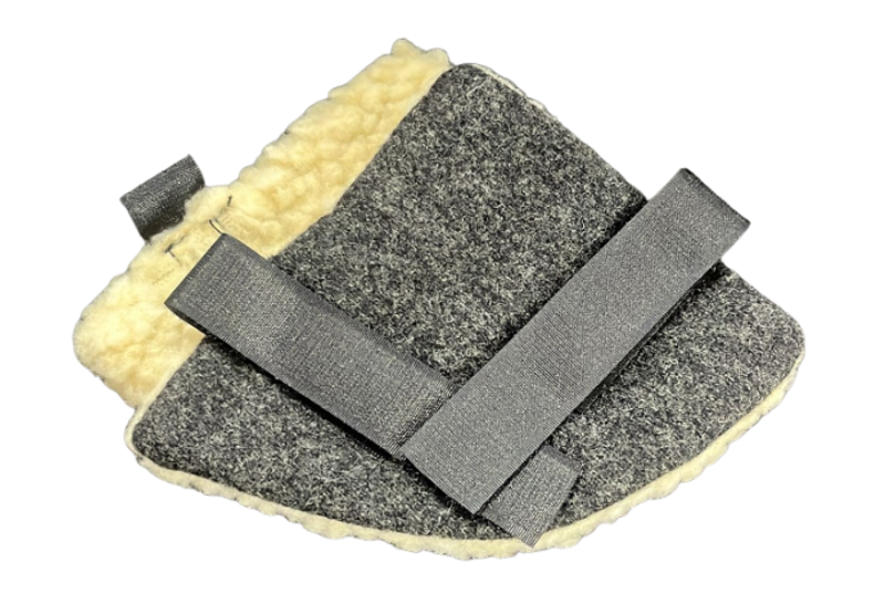 Cosy Ears Ear Warmer by Dizzy Dora - Dark Grey-1