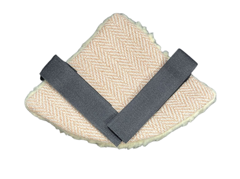 Cosy Ears Ear Warmer by Dizzy Dora - Pink Zig-Zag