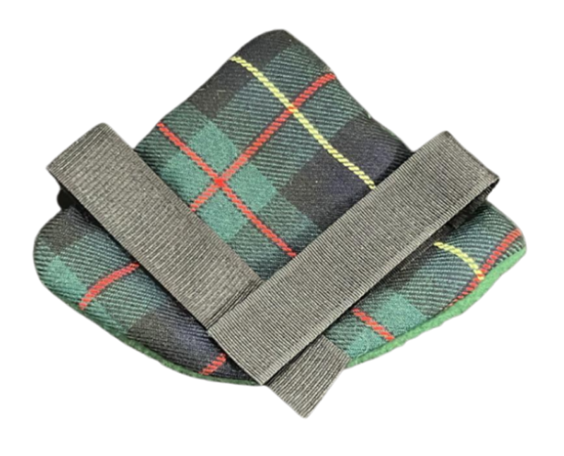 Cosy Ears Ear Warmer by Dizzy Dora - Green Check