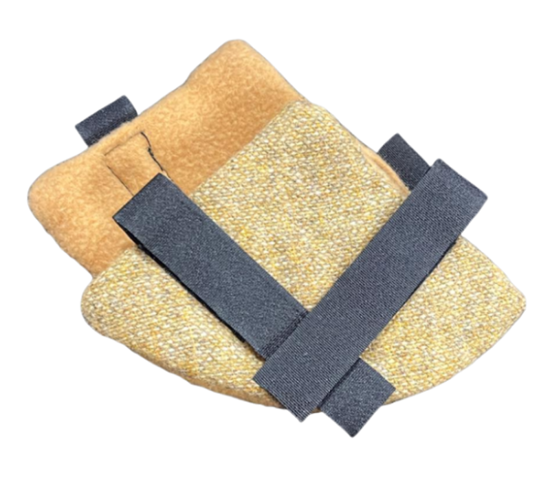 Cosy Ears Ear Warmer by Dizzy Dora - Green/Yellow-1