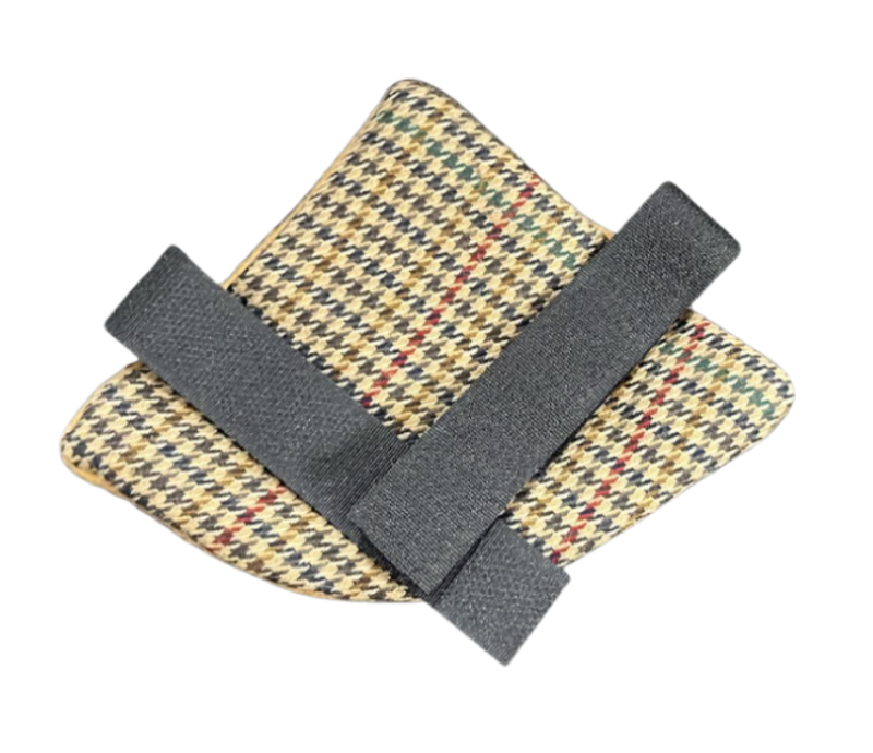 Cosy Ears Ear Warmer by Dizzy Dora - Brown Pattern