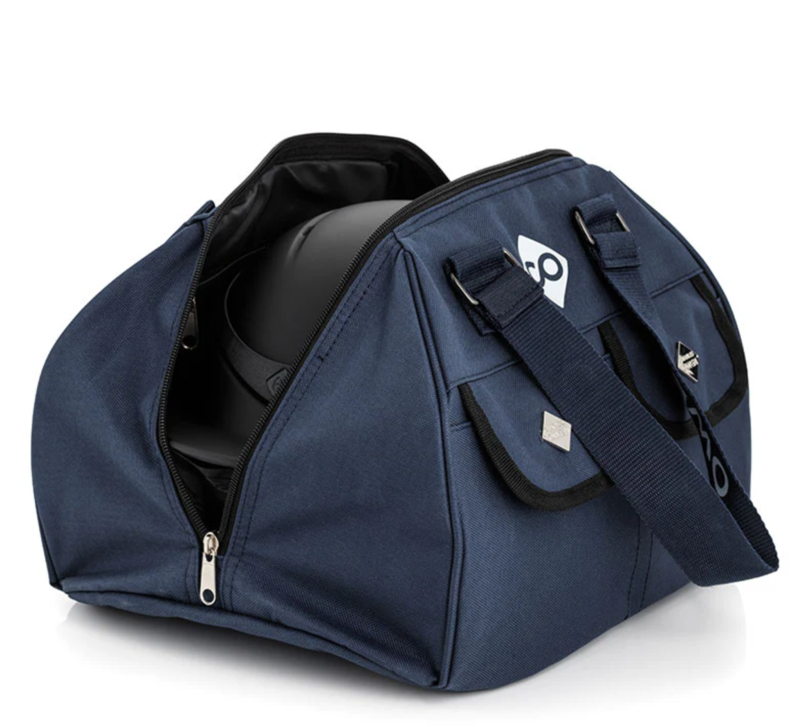 Charles Owen Hat Bag - Navy-1
