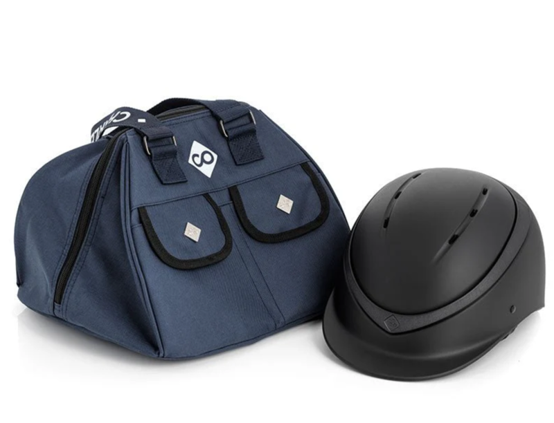 Charles Owen Hat Bag - Navy-2