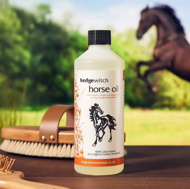 HedgeWitch Horse Oil with Orange and Peppermint Multi Use - 500ml-1