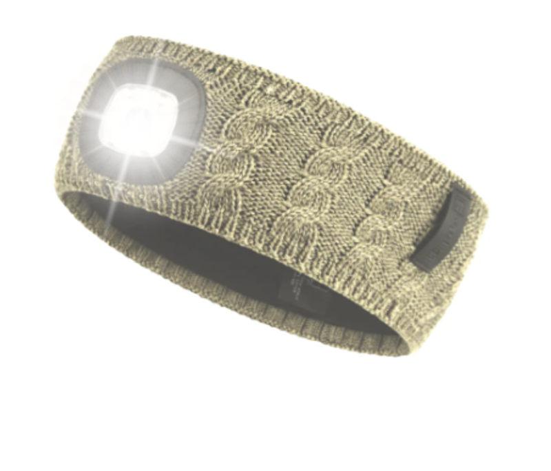 Equi Light Marino Wool Head Torch Headband - Hunter Green