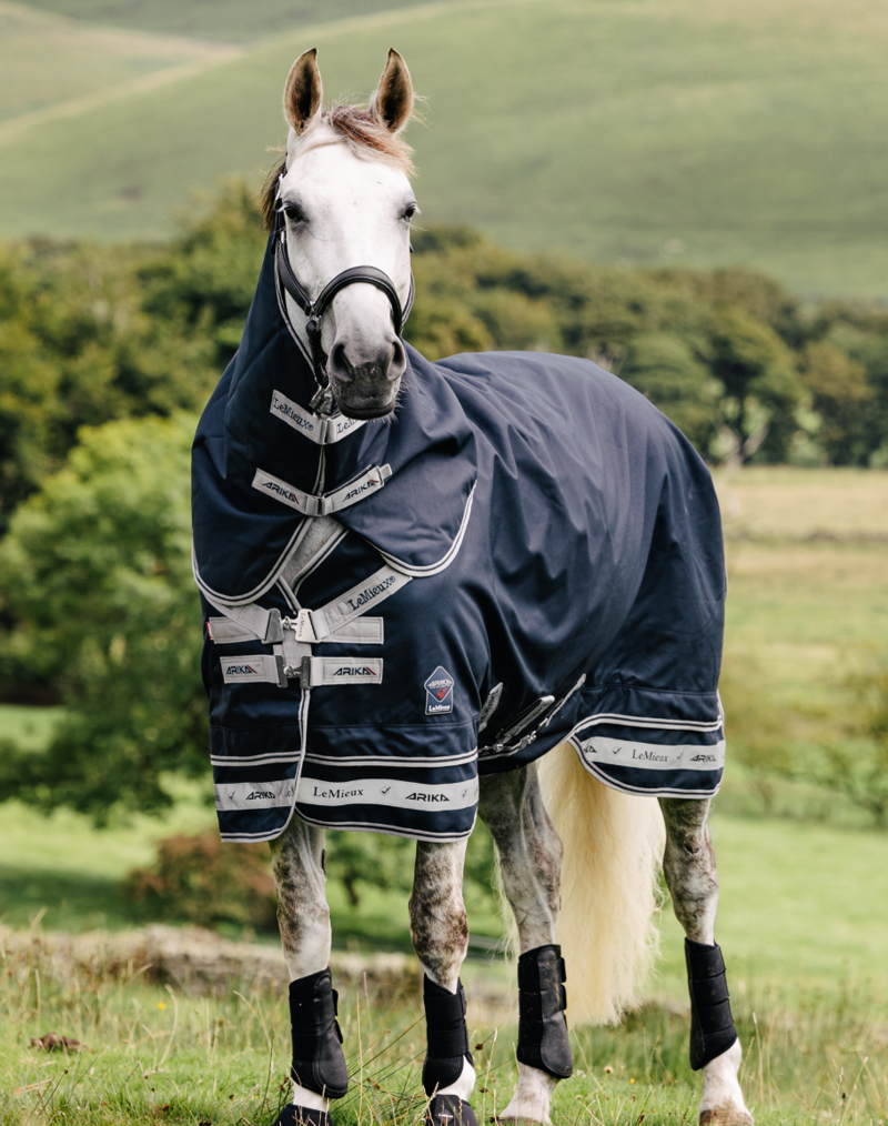 LeMieux Arika Storm-Tek Rug 50g Turnout Rug - Navy-1