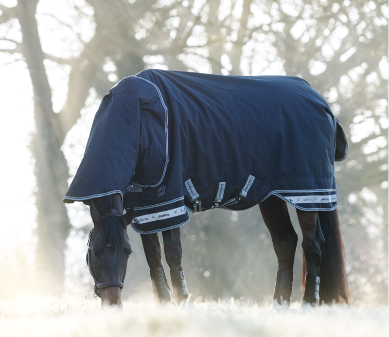 LeMieux Arika Storm-Tek Rug 200g Turnout Rug - Navy-1