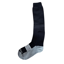 SockMine Coolmax Badminton Equestrian Riding Socks - Black/Grey
