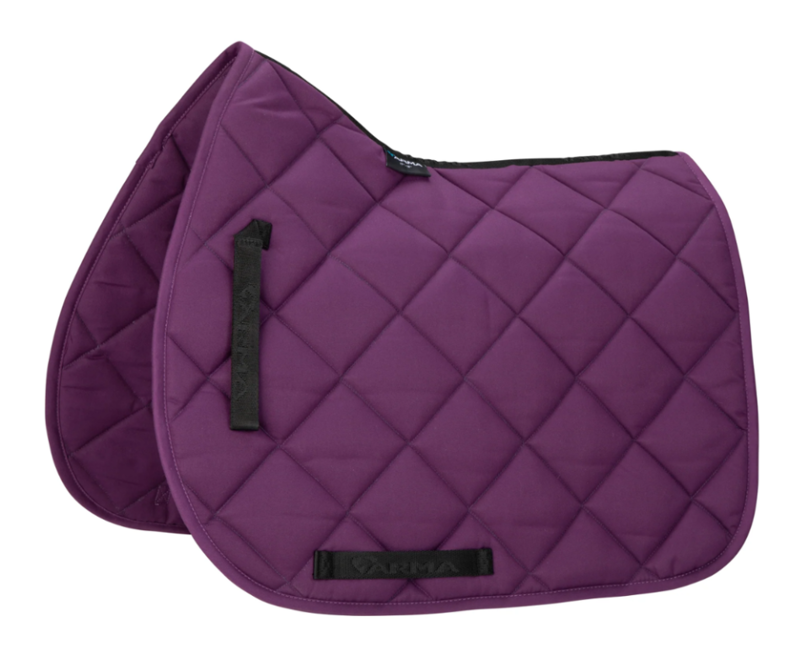 Shires ARMA Comfort Lite Saddlecloth - Plum 