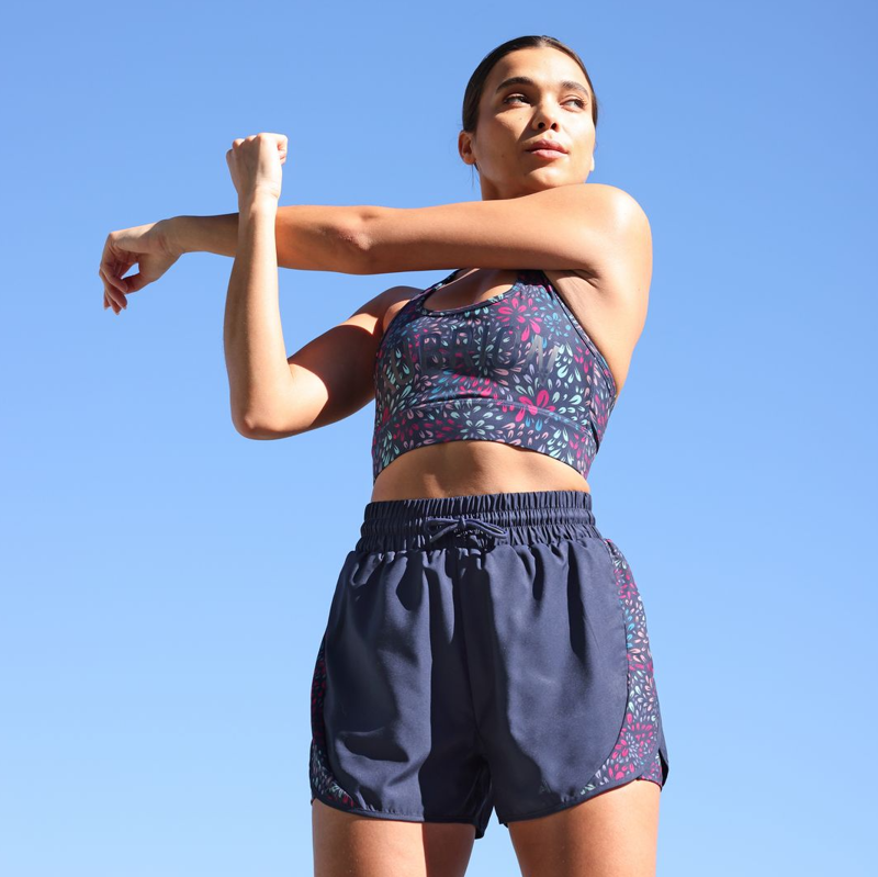 Shires Aubrion React Power Sports Bra - Petal-1