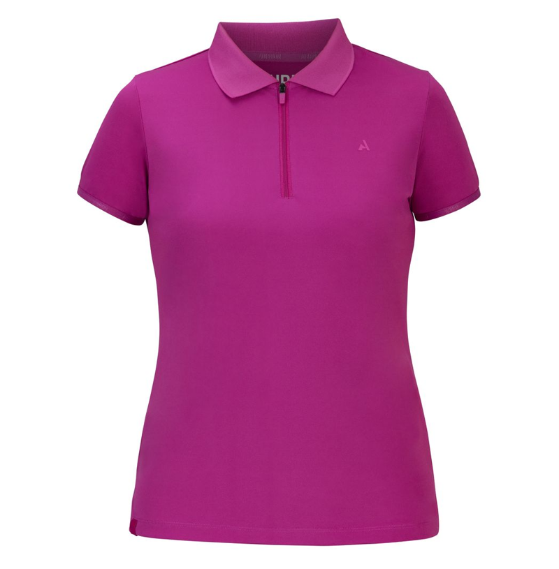 Aubrion React Tech Polo - Fuschsia