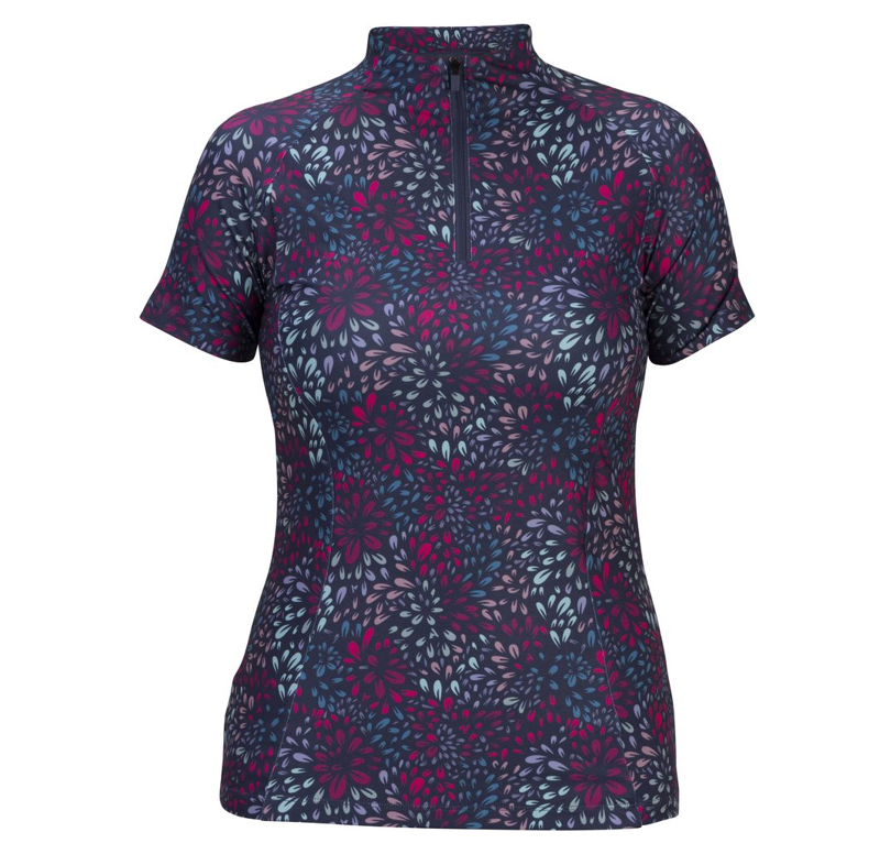 Shires Aubrion React Women's Short Sleeve Base Layer - Petal
