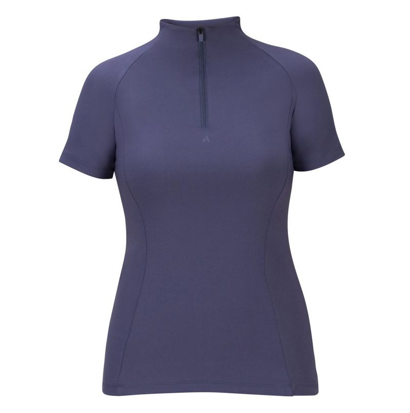 Shires Aubrion React Women's Short Sleeve Base Layer - Midnight
