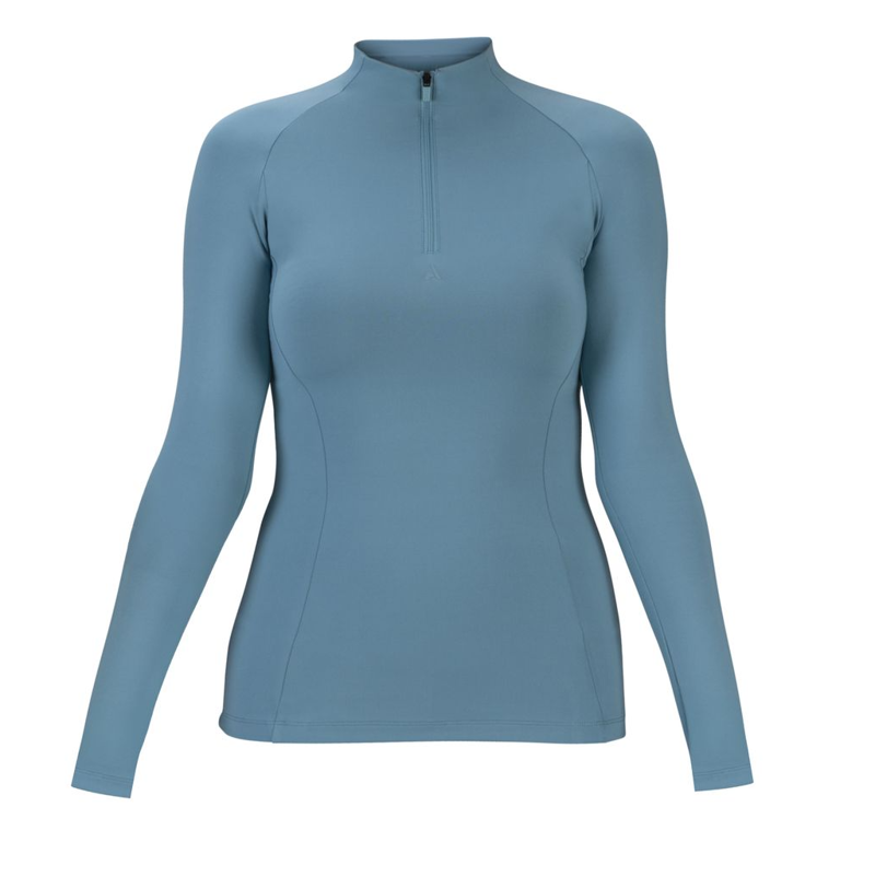Shires Aubrion React Women's Long Sleeve Base Layer - Haze
