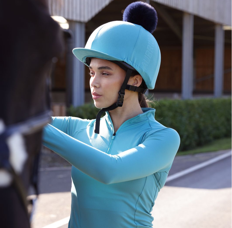 Shires Aubrion React Women's Long Sleeve Base Layer - Haze-1