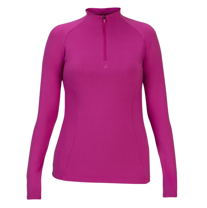 Shires Aubrion React Women's Long Sleeve Base Layer - Fuchsia